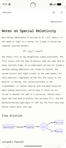 A document on an Android phone, laid out and readable rather than shown as Markdown.